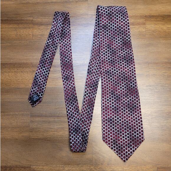 VTG 1996 Grateful Dead Silk Tie | Red Samson & Delilah 7th Set | 58” x 4” - Picture 4 of 11